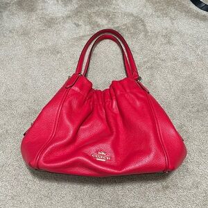 Red Coach Bag